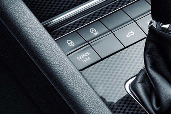 Fahrprofilauswahl für den Octavia RS